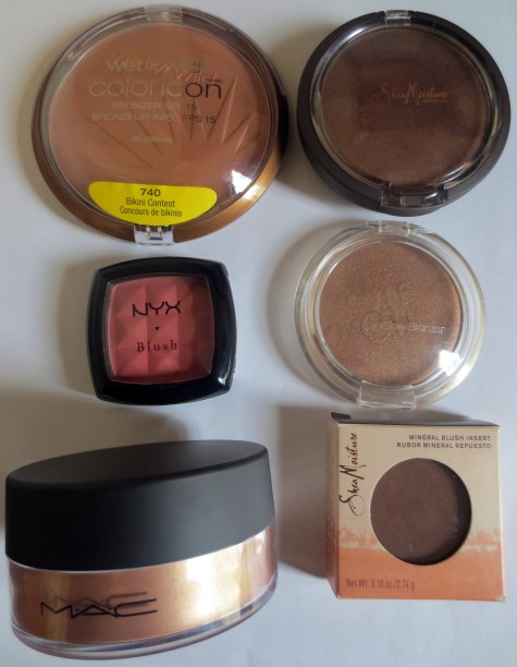 collective haul cheek products